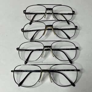 Lot Of 4 Marchon Eyeglasses Frames  57-17- 140 Frames Only Made In Italy